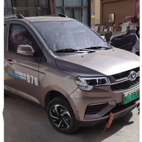 金彭新能源D70宝钛棕贵族白补漆