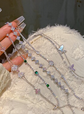 梦幻庄园 璀璨贵气公主风手绳 乔乔家新款微镶锆石手饰甜美手饰