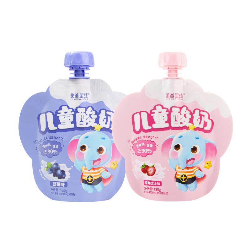 象爸星球儿童常温酸奶生牛乳≥90% 蓝莓/草莓味酸奶120g*2使用感如何?