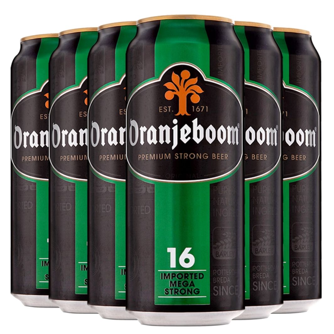 橙色炸弹啤酒烈性啤酒16度500mL*6罐德国进口高度强劲啤酒聚会
