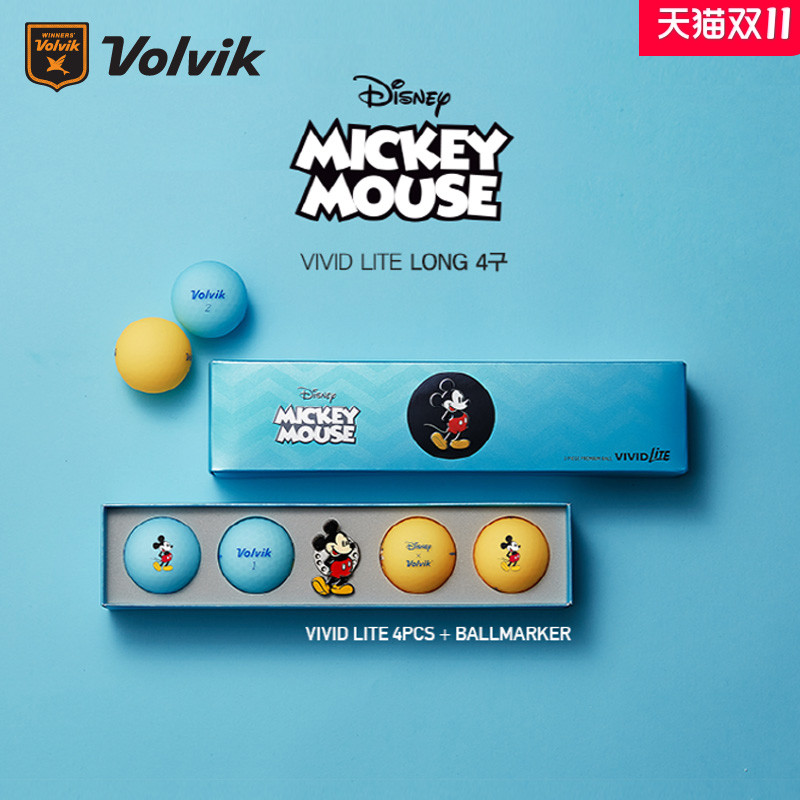 volvik正品高尔夫球迪士尼