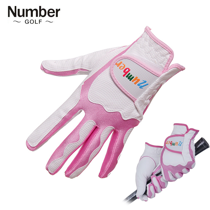 number高尔夫手套女士儿童双手