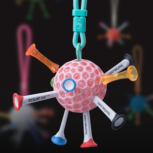 高尔夫球tee收纳挂饰tee