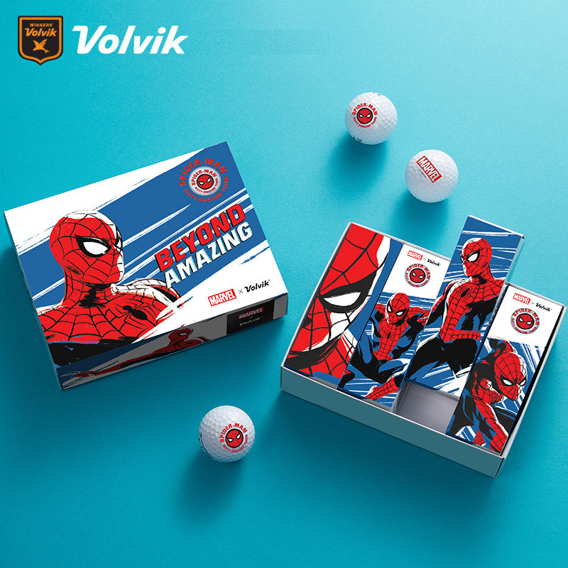 Volvik三层球漫威联名款