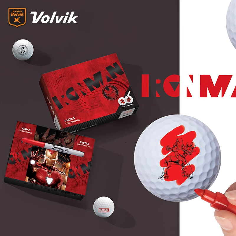 Volvik沃维克漫威高尔夫球