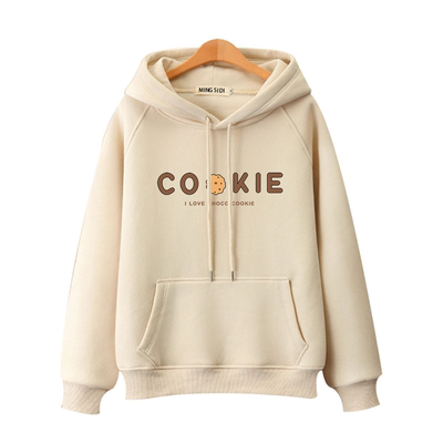 100%春秋薄款加绒加厚卫衣