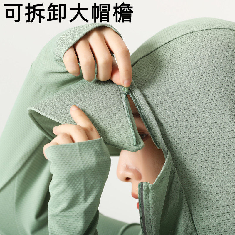 防晒衣女款夏季防紫外线透气薄款冰丝电动车2026新款防晒服外套