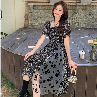 2026夏装新ief爱依服爱衣服女装旗舰店官网女装短连衣裙