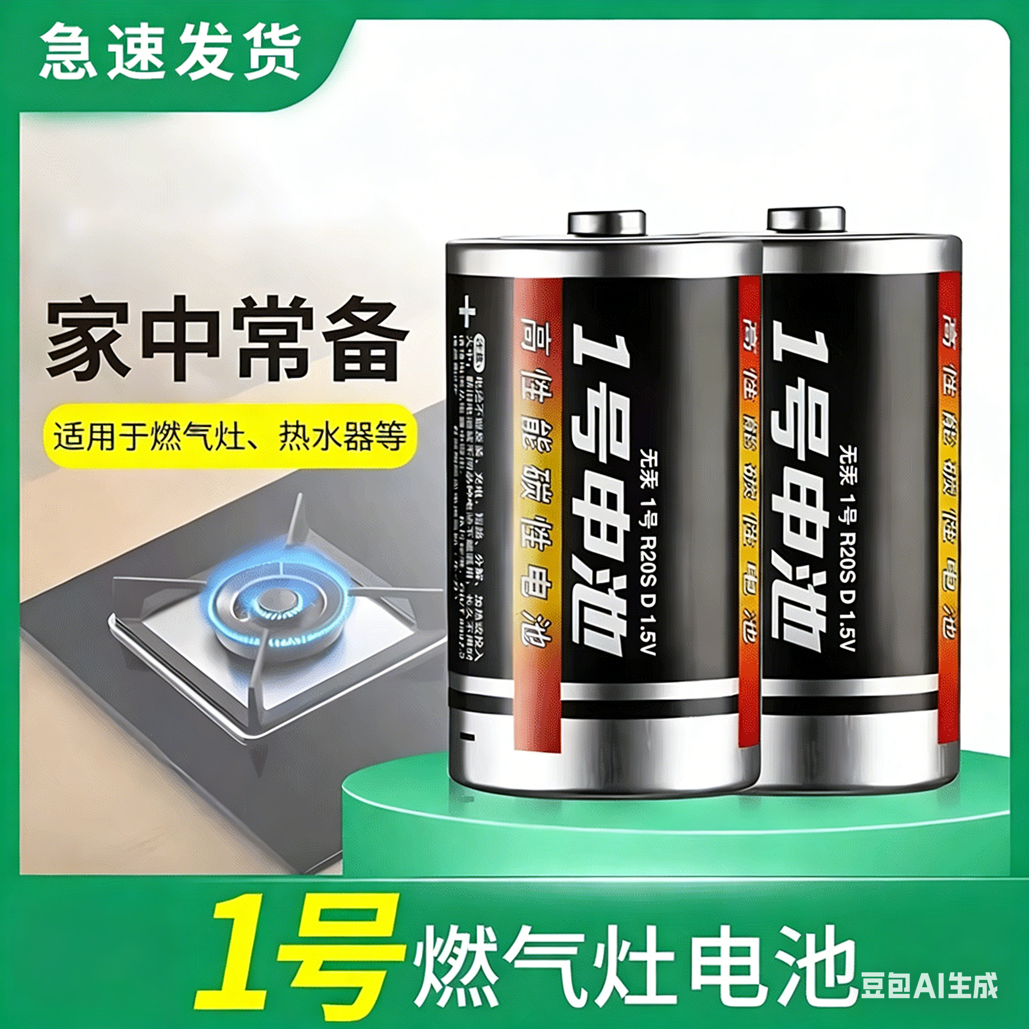 1号电池煤燃气灶电池 天然气灶液化气灶热水器大一号电池 家用手电筒玩具干电池4粒包邮批发正品碳性大号,3C数码配件,普通干电池,淘宝优惠券,粉丝福利购,淘宝优惠卷