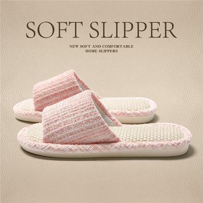四季亚麻拖鞋女2025新款室内家居吸汗防臭家用防滑棉麻布拖鞋男款
