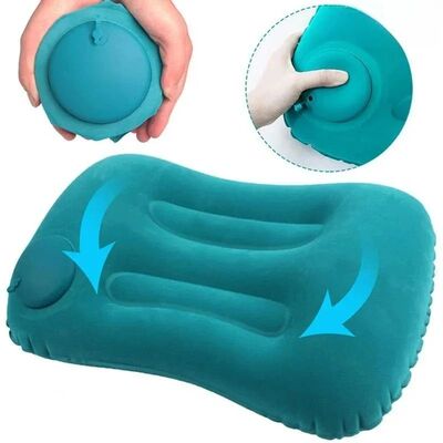Camping Pillow Inflatable Travel Pillow 1pc Portable Neck Re