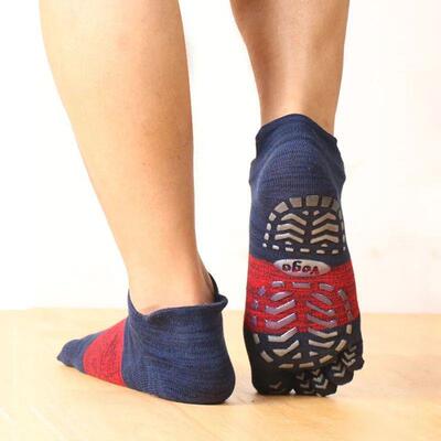 Full Toe Yoga Socks Men Silicone Non-slip Grip Pilates Five