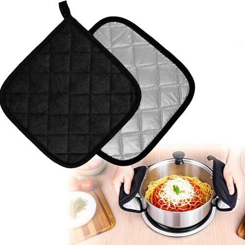Cotton machine washable heat-resistant pot rack, heat insula