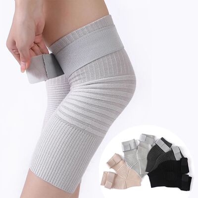 1Pair Bandage Adjustable Knee Brace Women Elastic NonSlip Co