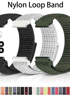 Nylon Loop For Samsung Galaxy Watch 6 4 classic5 Proactive 2