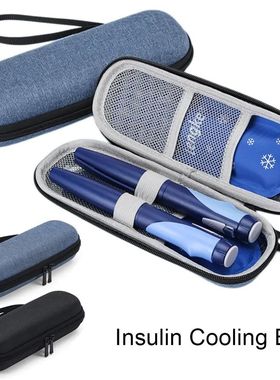 Travel Case Carry-on Protector Pill Refrigerated Ice Pack Di