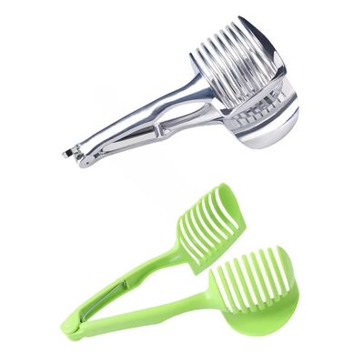 Alloy Handheld Slicer for Fruits Tomato Potato Onion Lemon V