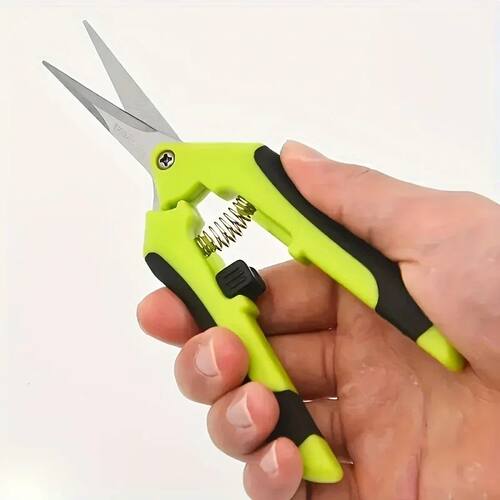 Stainless Steel Garden Pruning Scissors Straight Head Flower