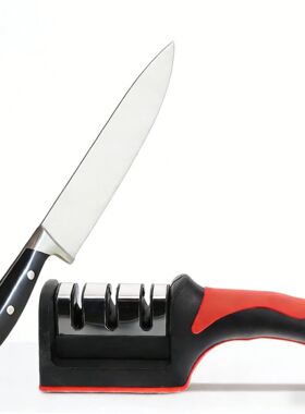 Multi-Functional Knife Sharpener - 3-Stage Quick Sharpening