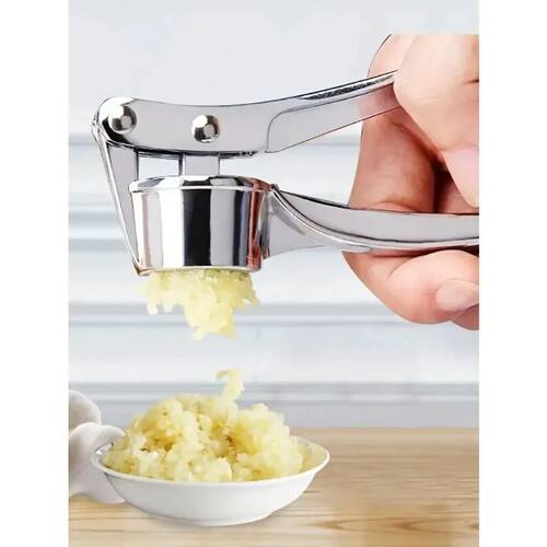 1pc, Garlic Press Washable Garlic Crusher Ginger Juicer Garl