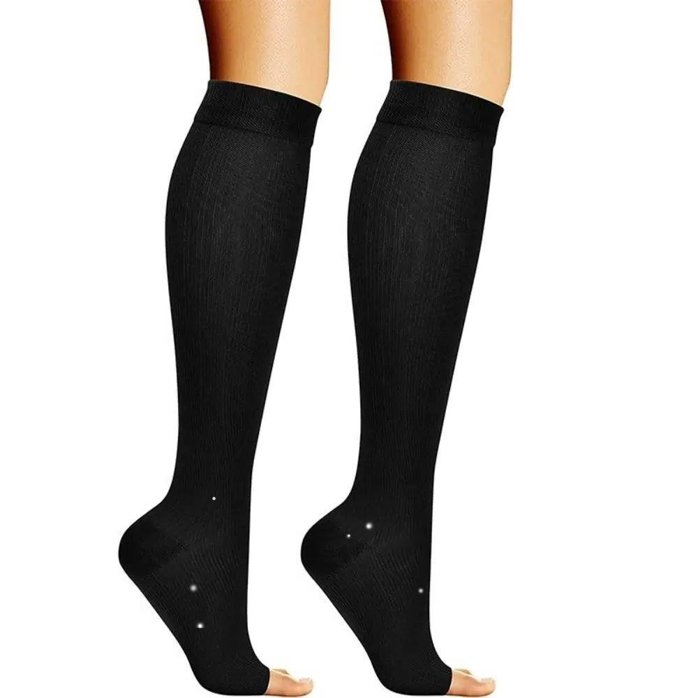 Medical Compression Socks Open Toe S/M/L/XL/XXL Sports Compr