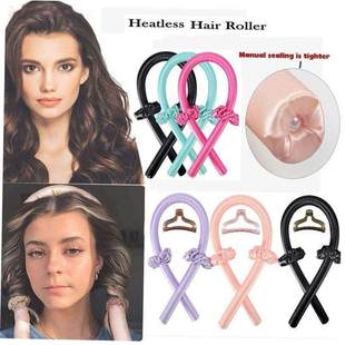 Heatless Hair Curlers Curling Iron Headband Lazy Curler Silk