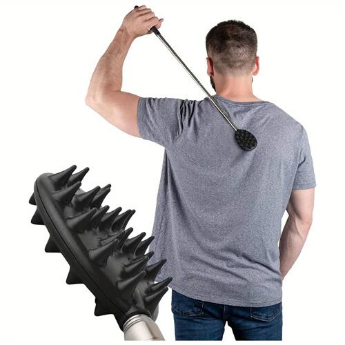 Adjustable Cactus Back Scratcher Massager - 2 Spike Sizes (0