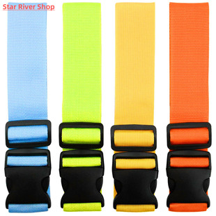 Adjustable Nylon Lock Travel Luggage Straps Belt Protective