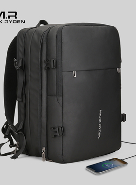 harging Multi-layer Space Travel Male Bag Anti-thief Mochila