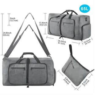 Hot selling foldable portable travel bag luggage bag行李袋