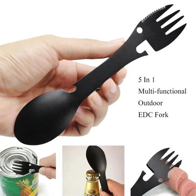 Outdoor Survival Tools 5 in 1 Camping Multi-functional EDC K