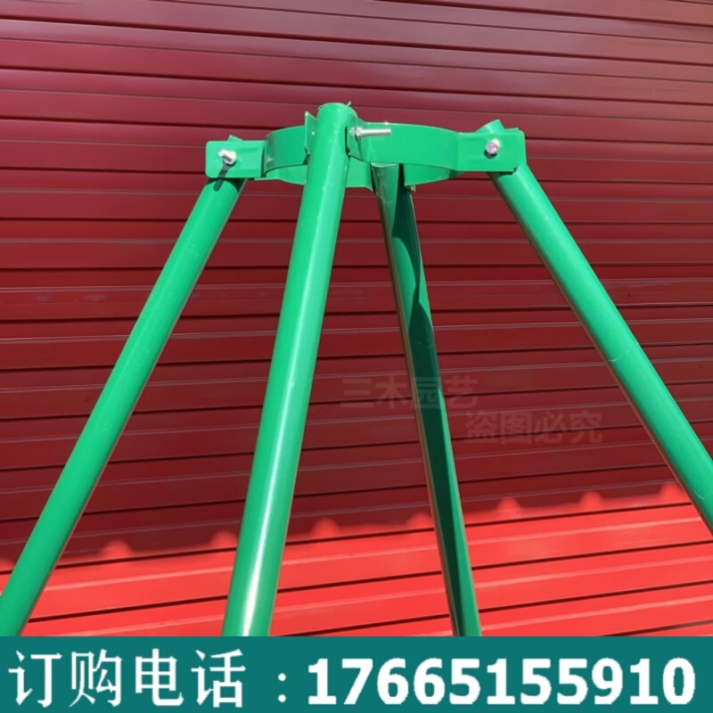 园艺固定器园林防风大树支撑杆绿化苗木支架树撑钢管树木支撑架