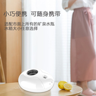 带夜灯大雾量家用静音 新品 迷你爆款 加湿器小型矿泉水瓶便携式