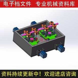 两栖巡检机器人机械设计SolidWork21三维模型含说明CAD图纸C21356