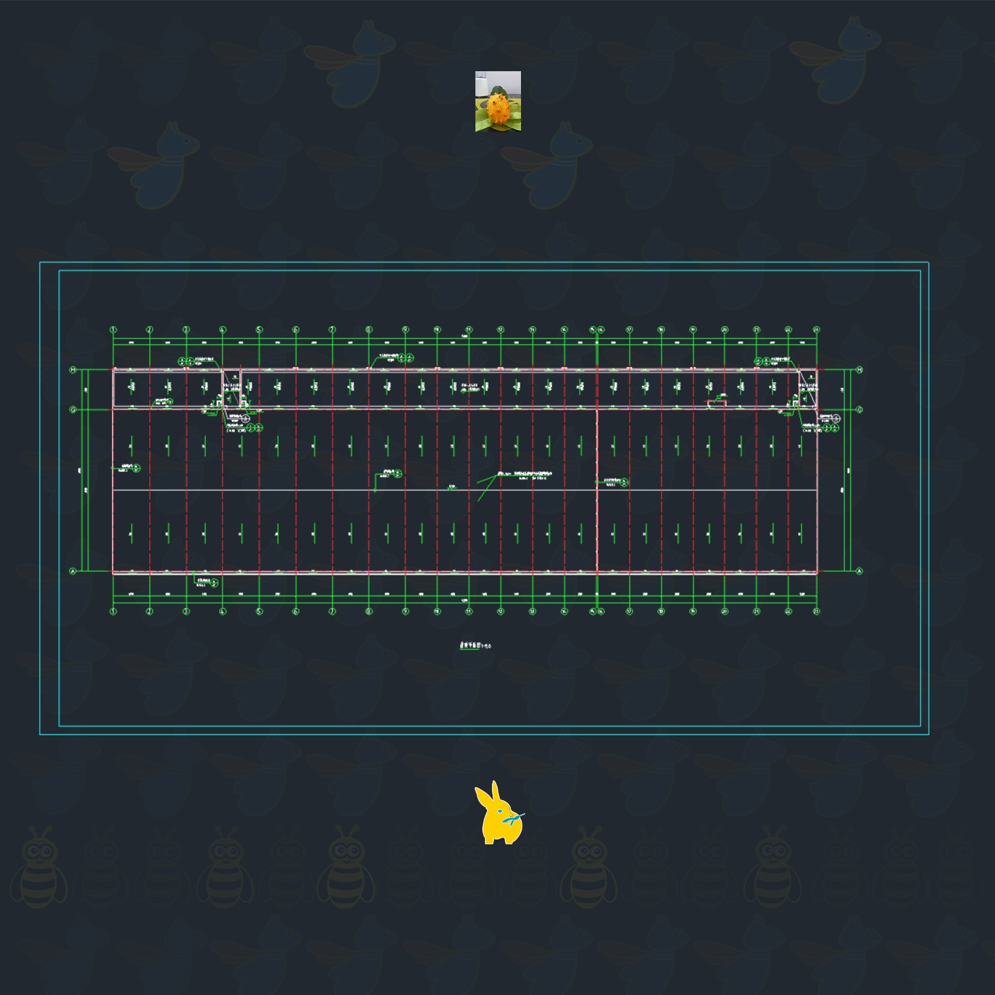 牛屠宰场建筑设计CAD图纸猪羊宰杀厂房车间屋顶平面剖面布置施工