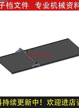 龙门等离子火焰切割机机械设计SolidWorks16版三维模型素材C22574