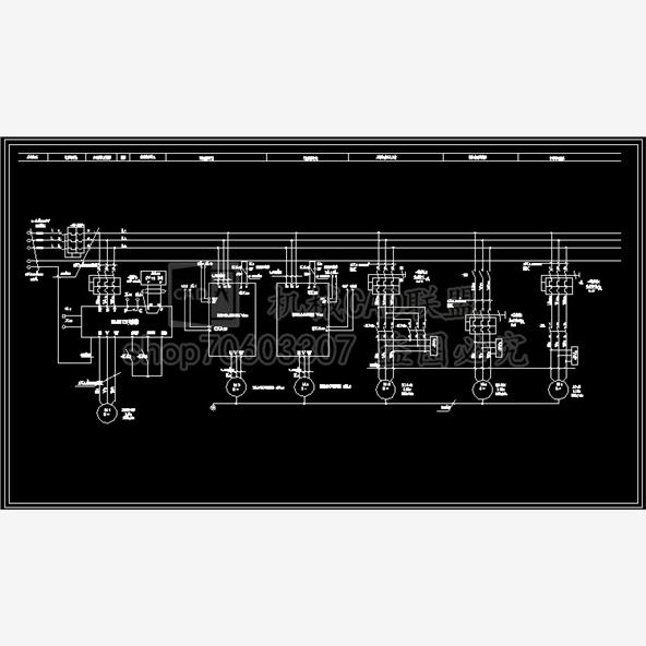 西门子808D数控车床电气控制系统设计含CAD图纸+说明