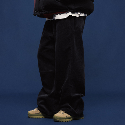 BananaClub“Corduroy Pants”复古重磅直筒廓形垂感灯芯绒长裤
