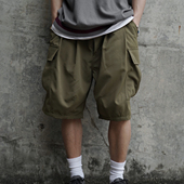 Balloon Cargo 速干立体廓形打褶灯笼工装 BananaClub 短裤