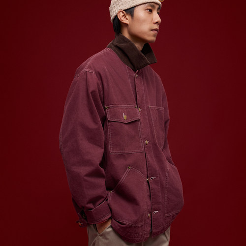 BananaClub“Utility Jacket”密歇根灯芯绒领洗水四袋夹克外套