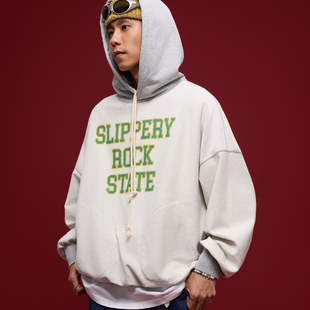 460g日系重磅休闲双面穿印花连帽卫衣 Hoodie BananaClub Casual