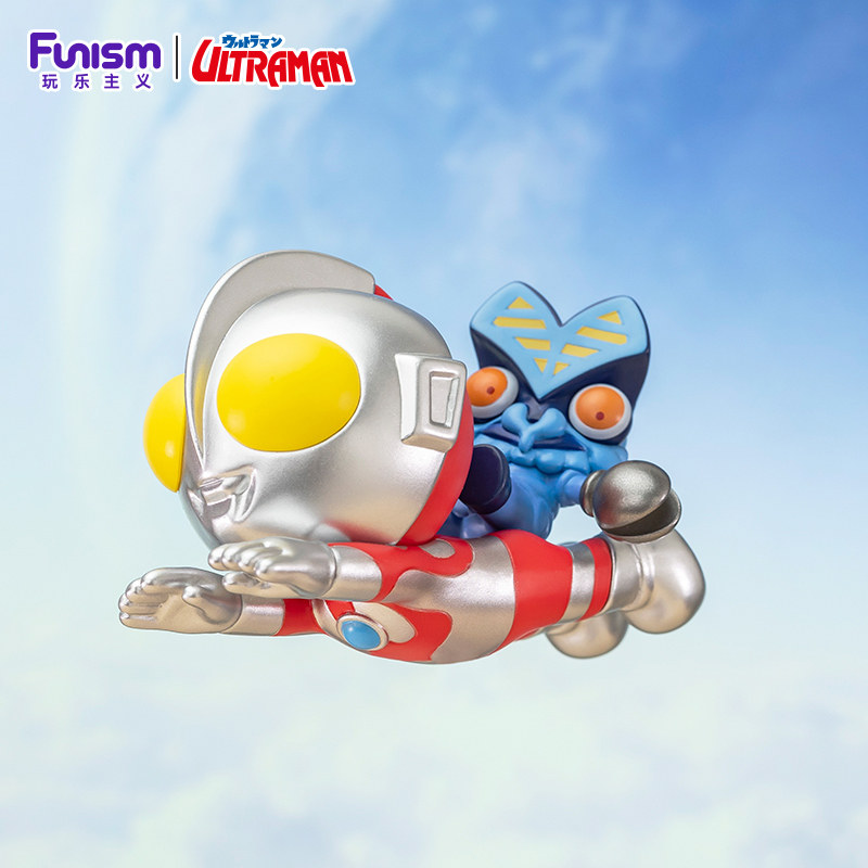 奥特曼齐齐飞盲盒玩具儿童玩具动漫周边生日礼物车载摆件周边公仔
