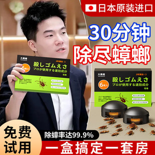 饭店非无毒一全窝餐厅端诱饵强除杀有效剂 蟑螂药家用神器旗舰正品