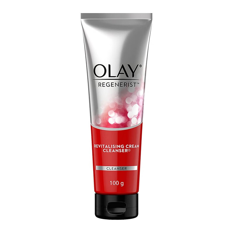 Olay玉兰油洗面奶七重多效修护大红瓶新生塑颜洁面100g