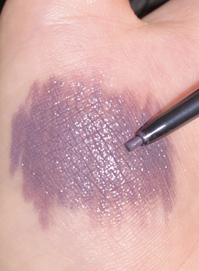 惊艳却不高调！unny眼线胶笔灰紫丁香紫s12/s06极精细不晕染扁头