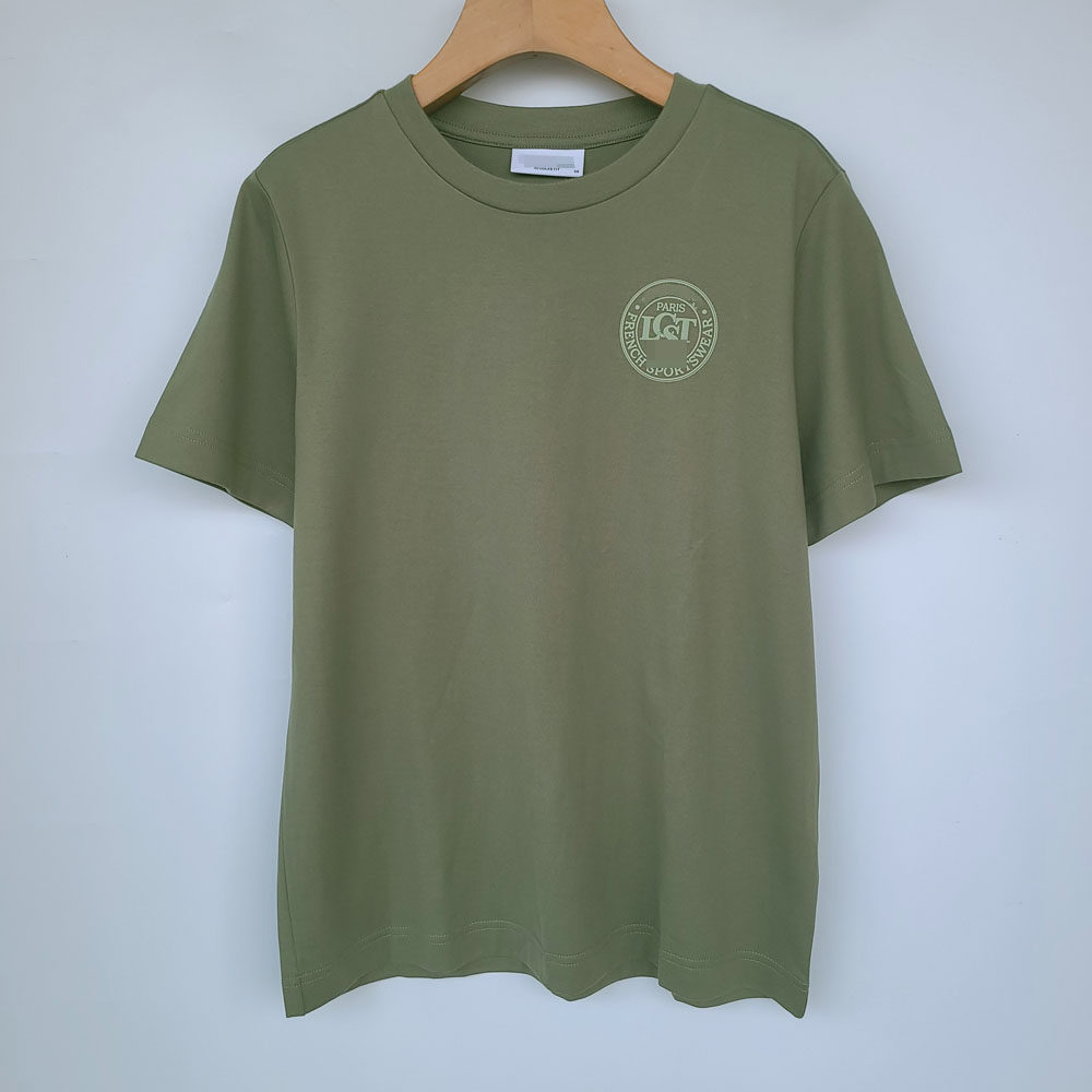 4624鱼 运动T恤 夏季宽松短袖T恤衫 纯棉舒适圆领套头透气上衣