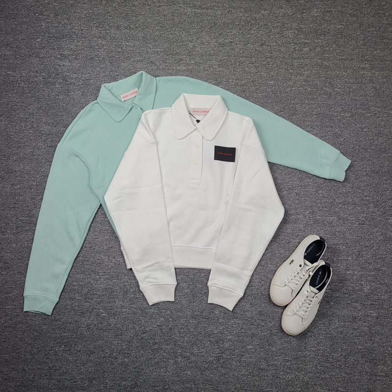 4411鱼 土耳其产 多巴胺系列针织POLO衫 舒适老钱风秋冬翻领卫衣