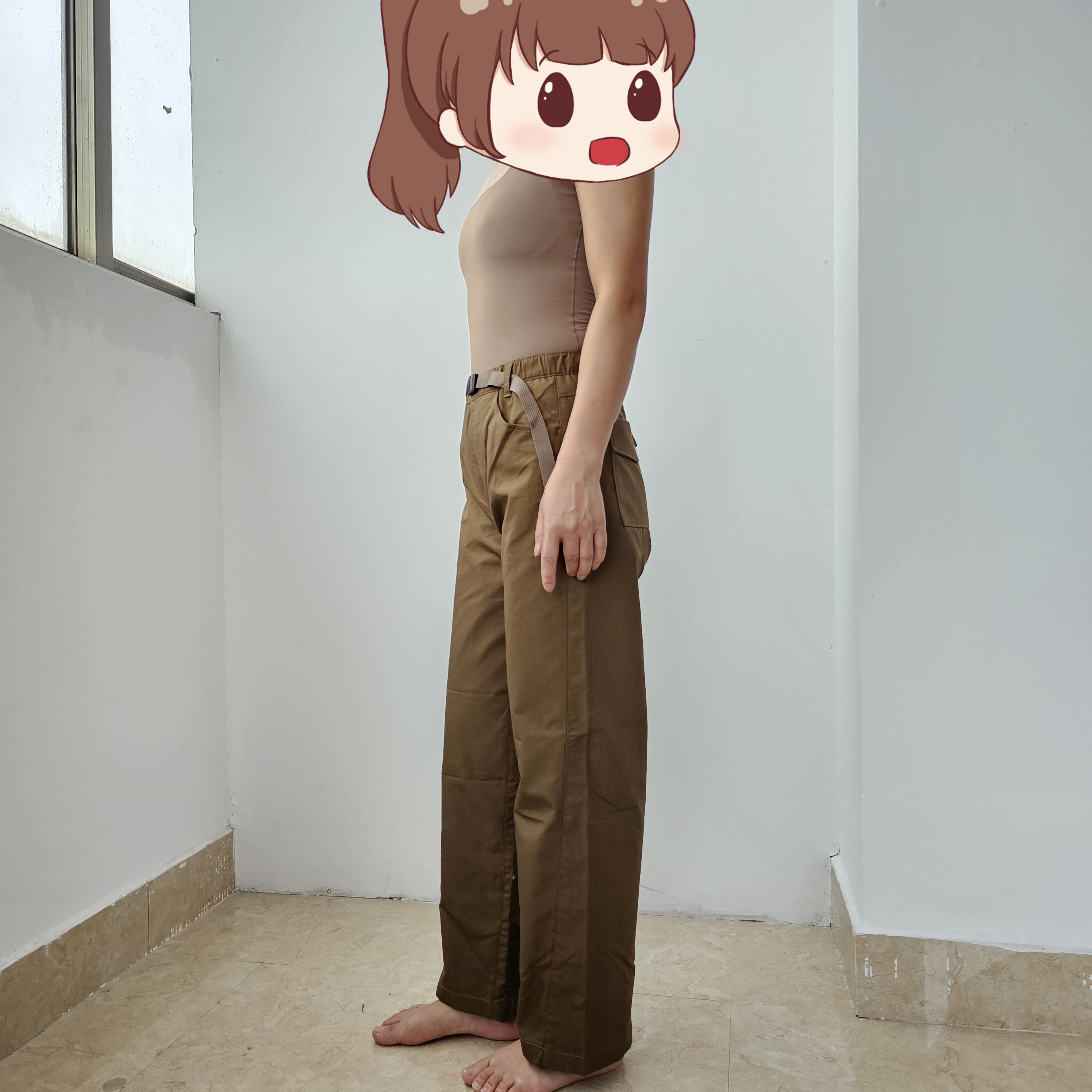 4644哥 户外 男女同款 日系生产线 热反射厚实户外长裤 秋冬保暖