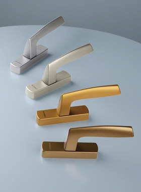 CMECH内开内倒拨叉执手内平开窗锌合金窗户把手改窗更换