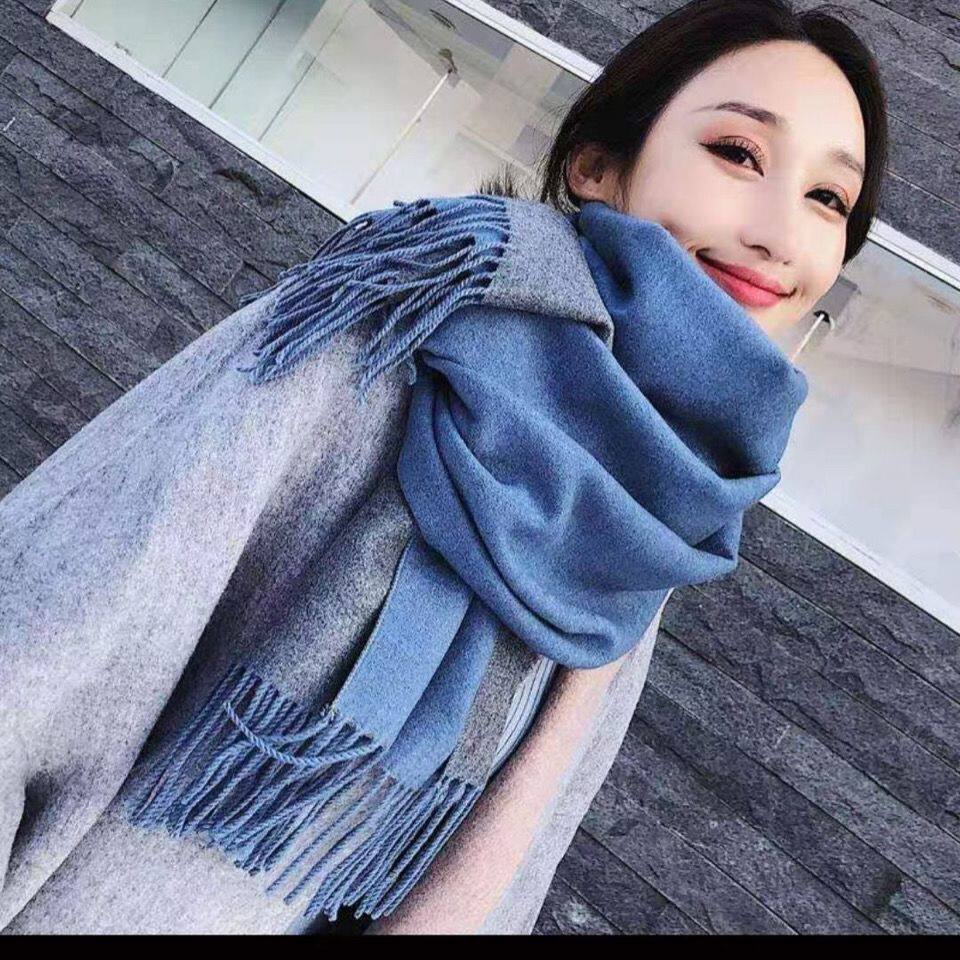 围巾女冬款学生韩版百搭